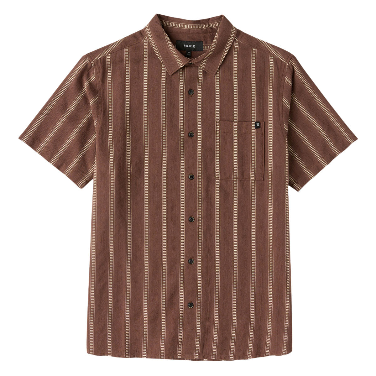 Roark Crosswinds Woven Shirt - Coco Bean image 1