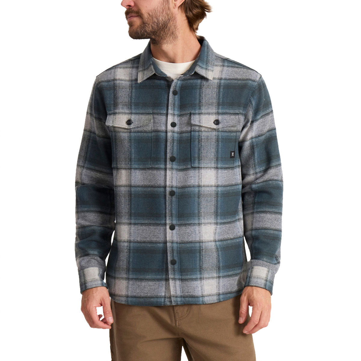 Roark Nordsman 2.0 Flannel Shirt - Dark Slate image 2