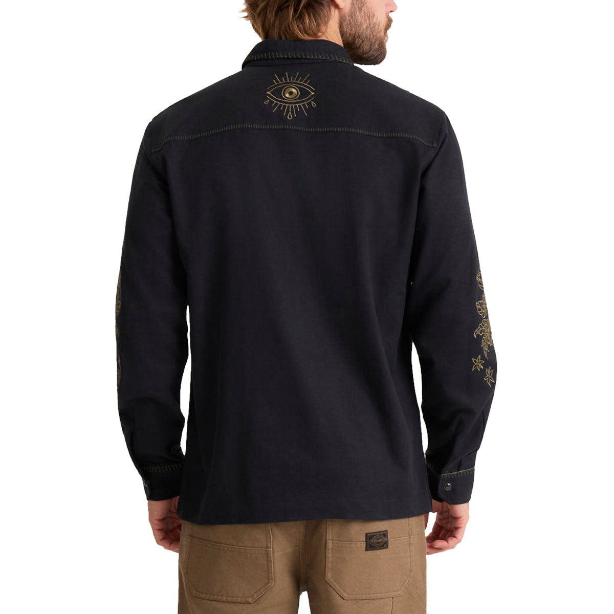 Roark Ritual Range Long Sleeve Shirt - Black image 2