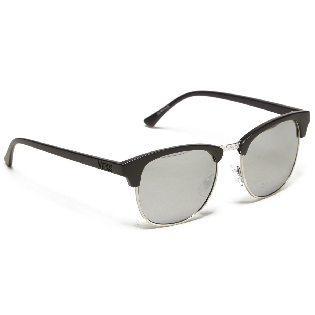 Vans Dunville Sunglasses - Matte Black/Silver Mirror image 1