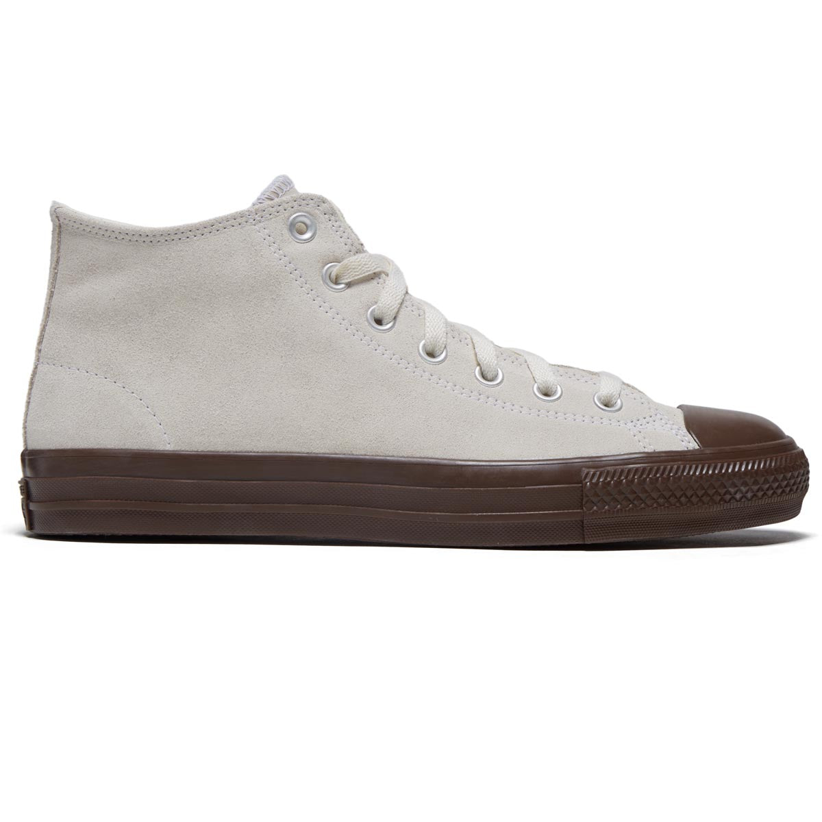 Converse Chuck Taylor All Star Pro Mid Shoes - Egret/Brown/Egret image 1