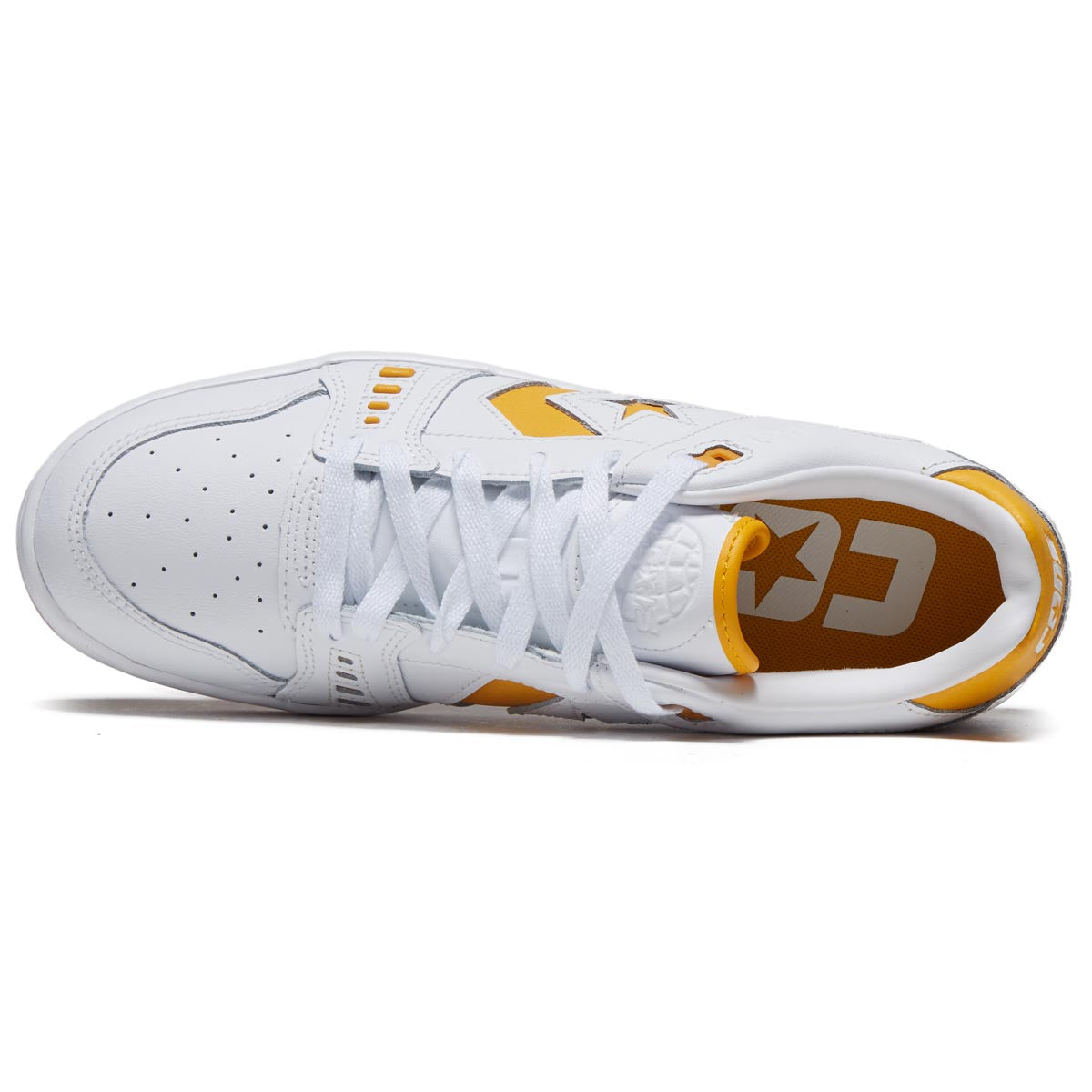 Converse AS-1 Pro Ox Shoes - White/Yellow/White image 3