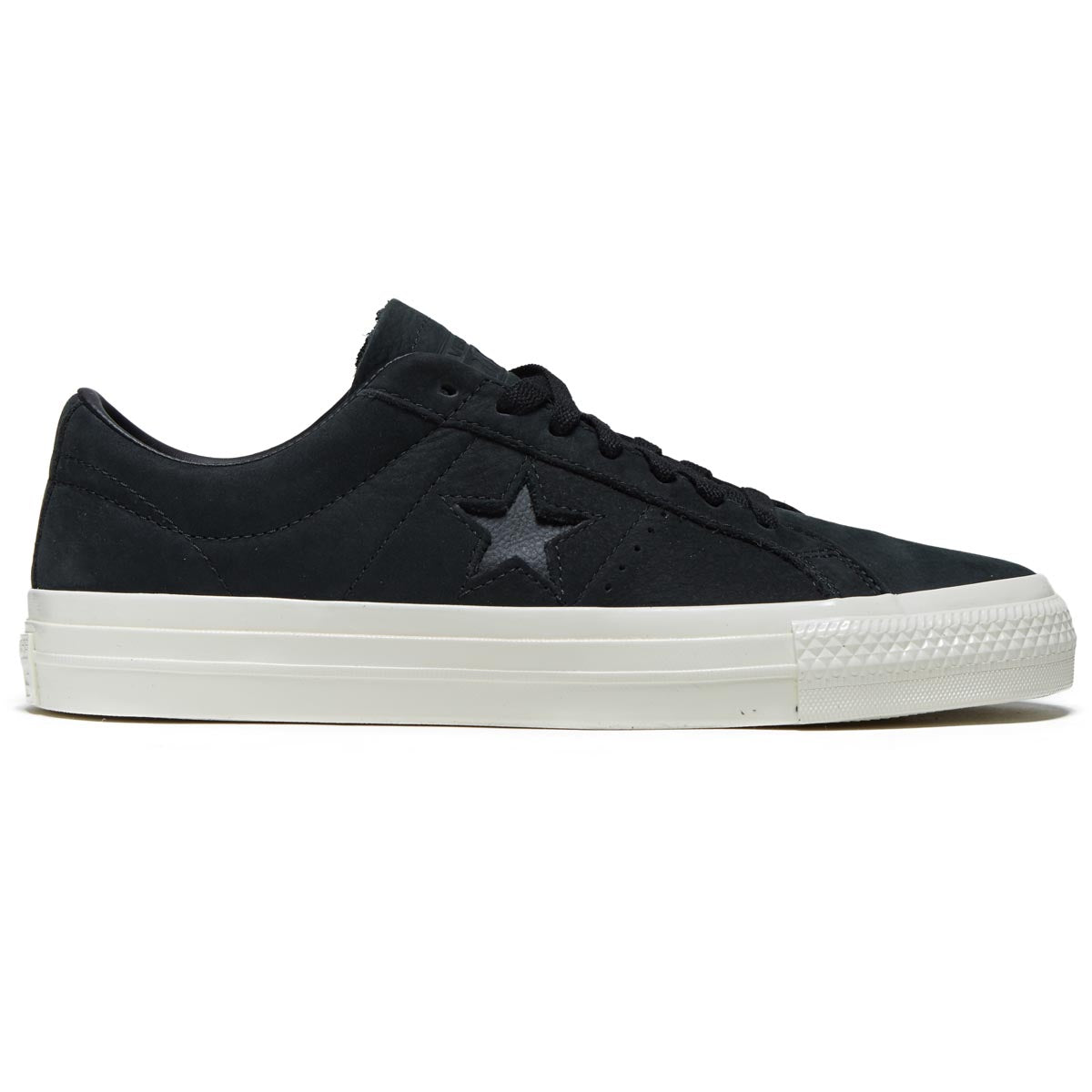 Converse One Star Pro Ox Shoes - Black/Black/Egret image 1