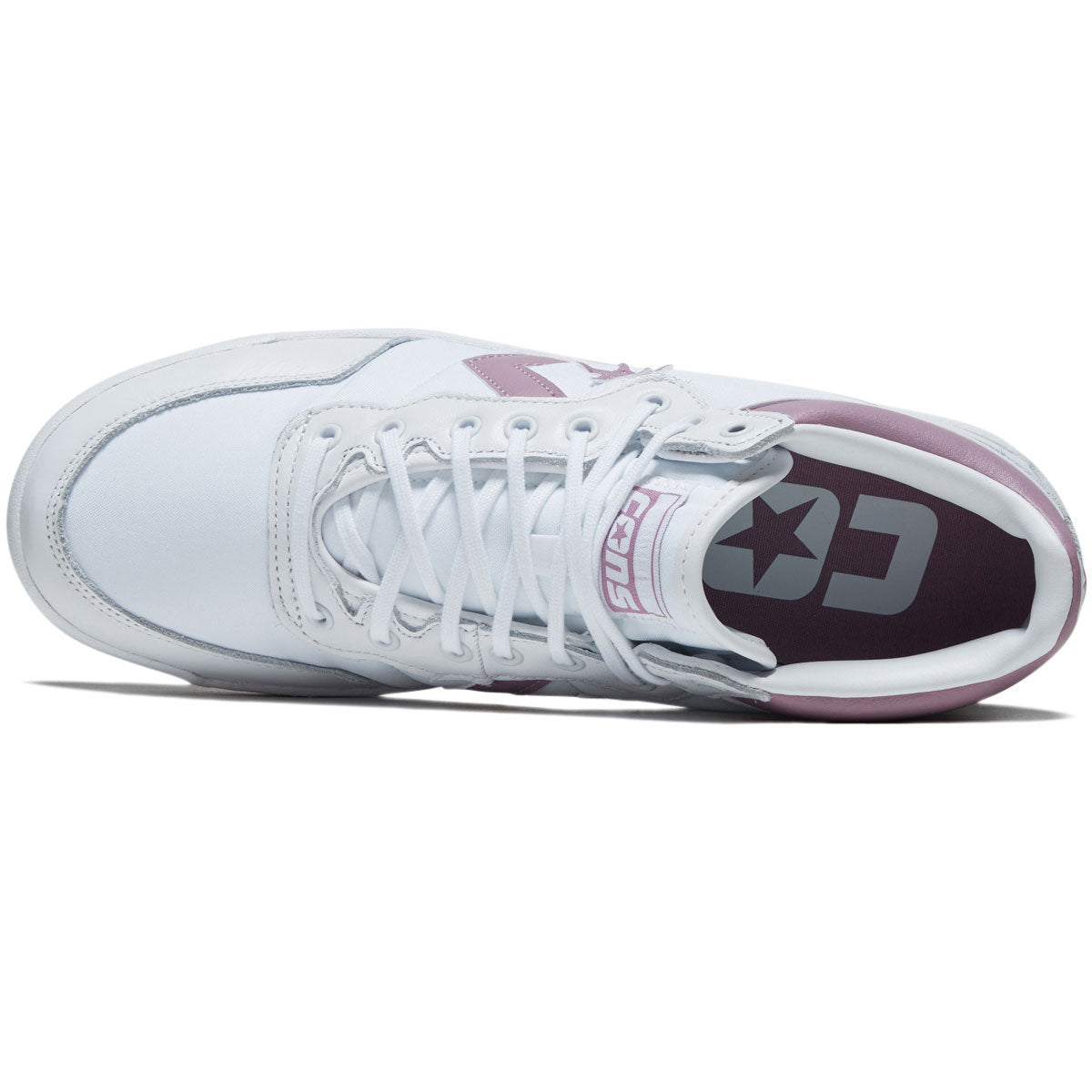 Converse Fastbreak Pro Mid Shoes - White/Orchid Dust/White image 3