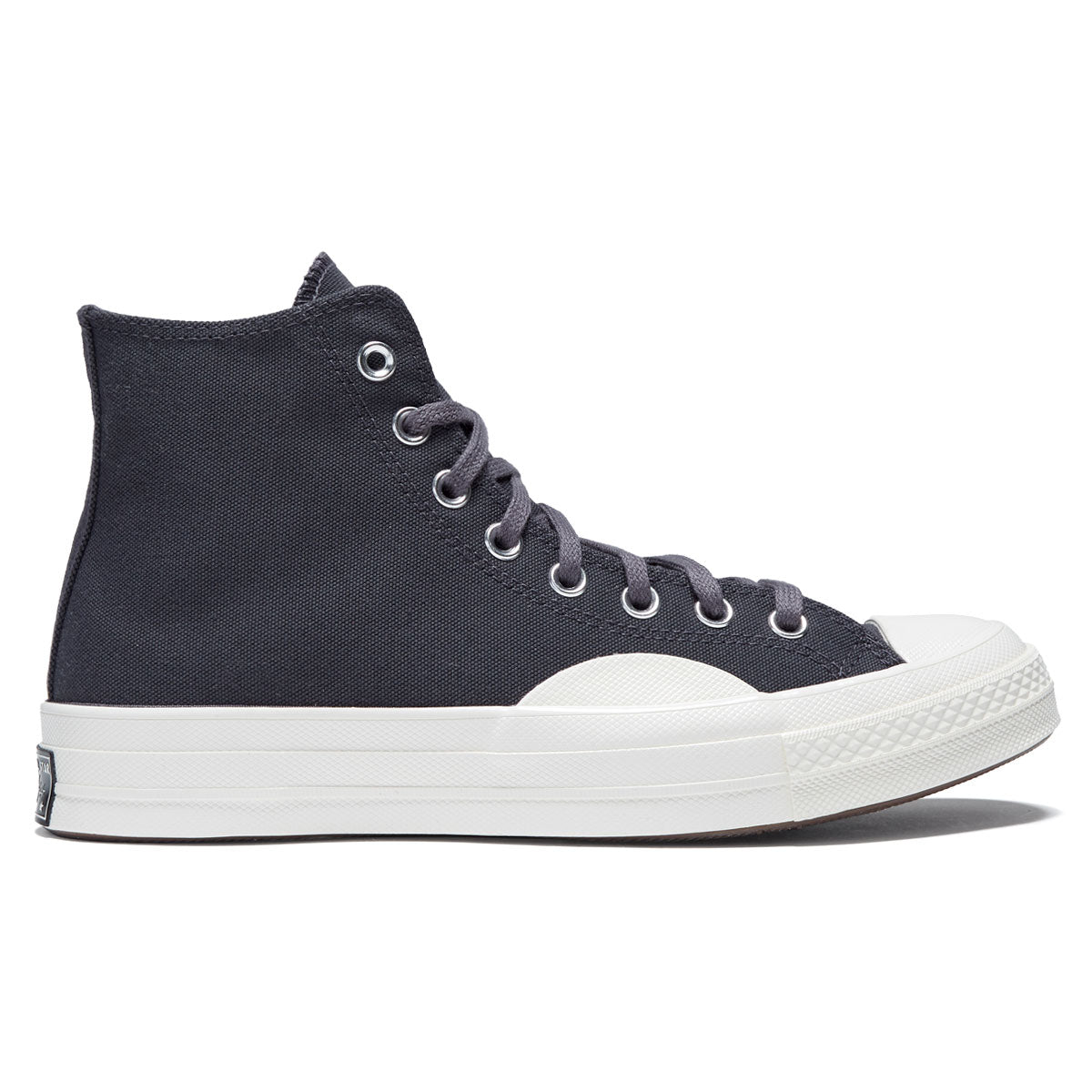 Converse Chuck 70 Hi Textured Shoes - Plum Cove/Black/Egret image 1