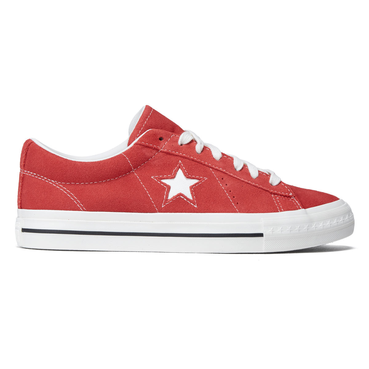 Converse One Star 95 Ox Shoes - Red/Vintage White image 1