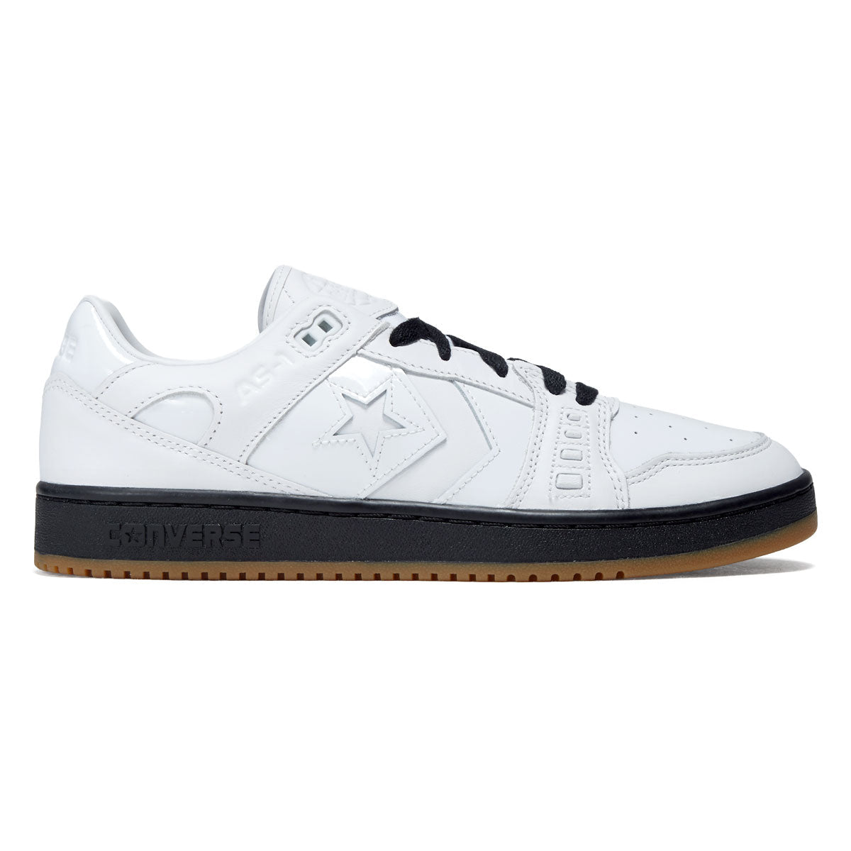 Converse x Sneeze Mag AS-1 Pro Shoes - White/Black/Gum Honey image 1