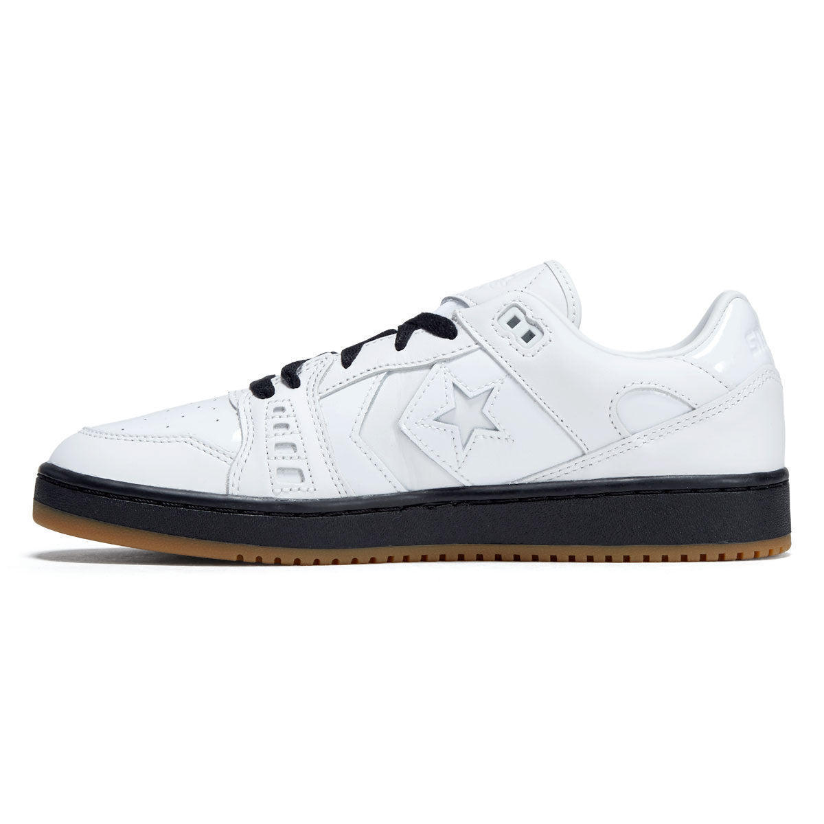 Converse x Sneeze Mag AS-1 Pro Shoes - White/Black/Gum Honey image 2