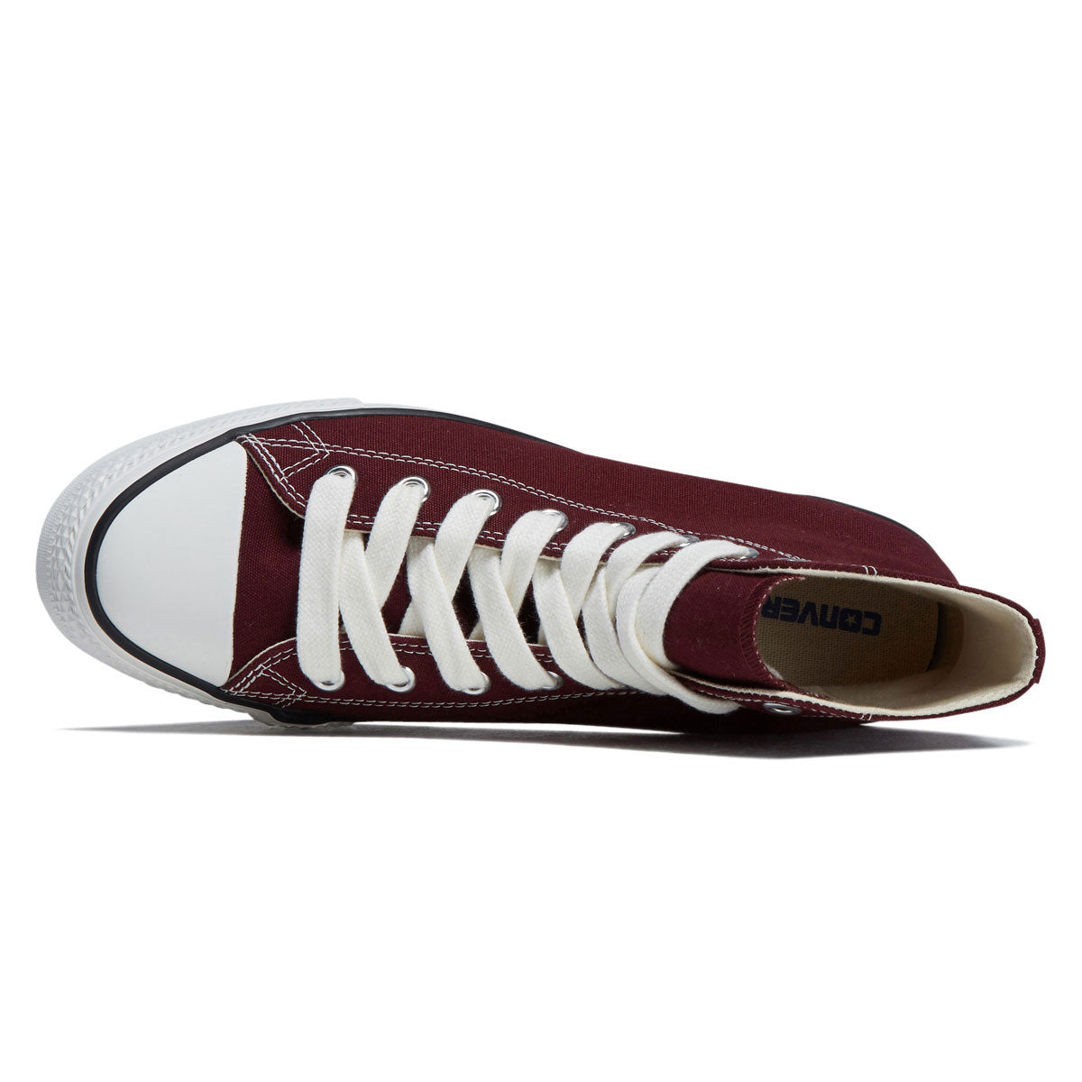Converse Chuck Taylor Throwback Hi Shoes - Deep Bordeaux/Vintage White image 3