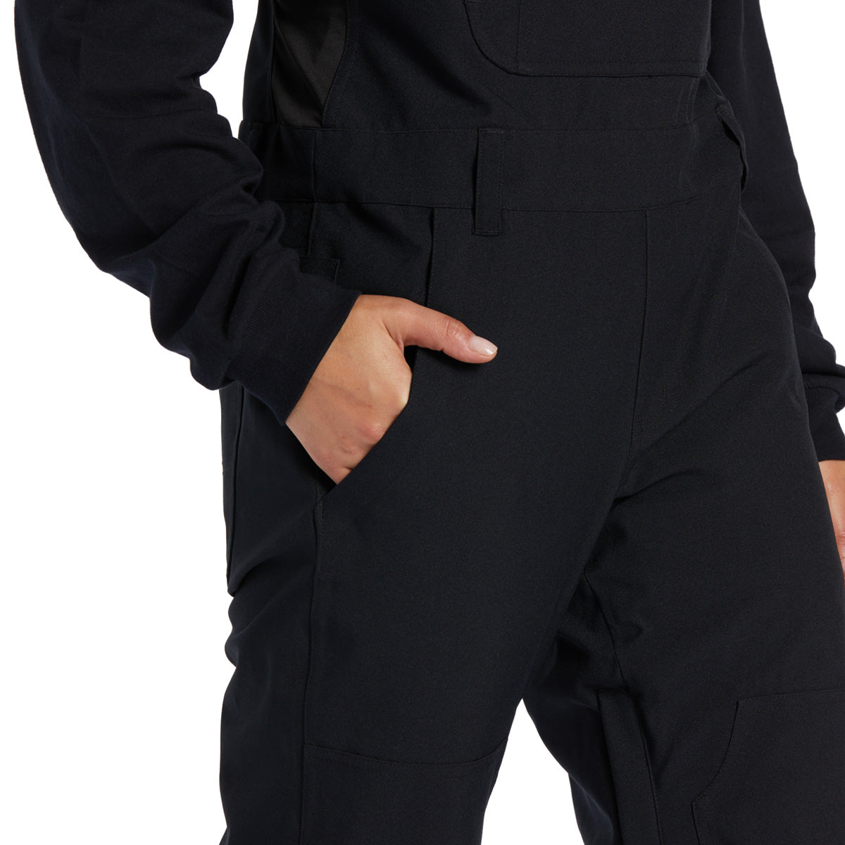 DC Womens Crusade 2024 Bib Snowboard Pants - Black image 4