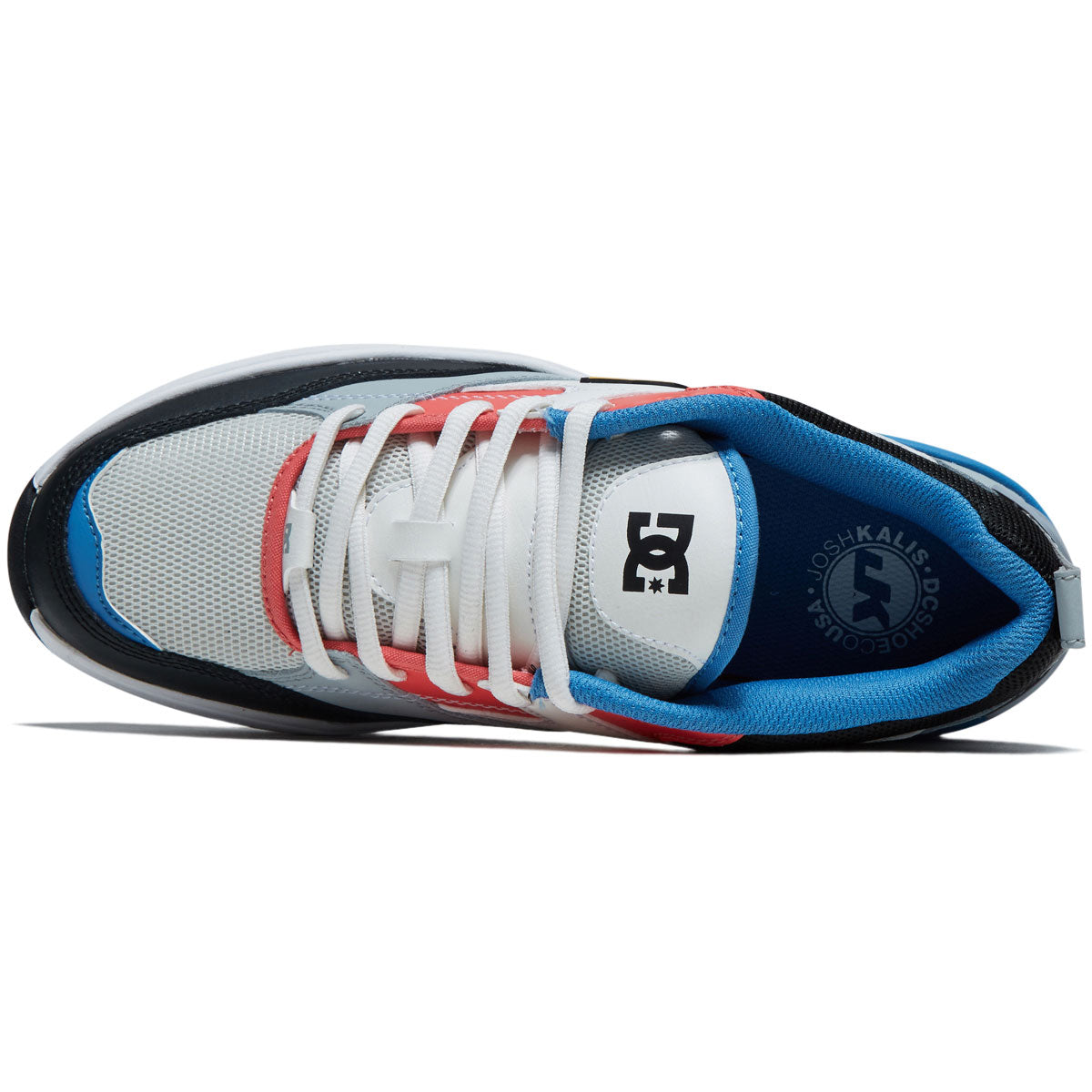 DC Ascend Shoes - White/Blue/Grey image 3