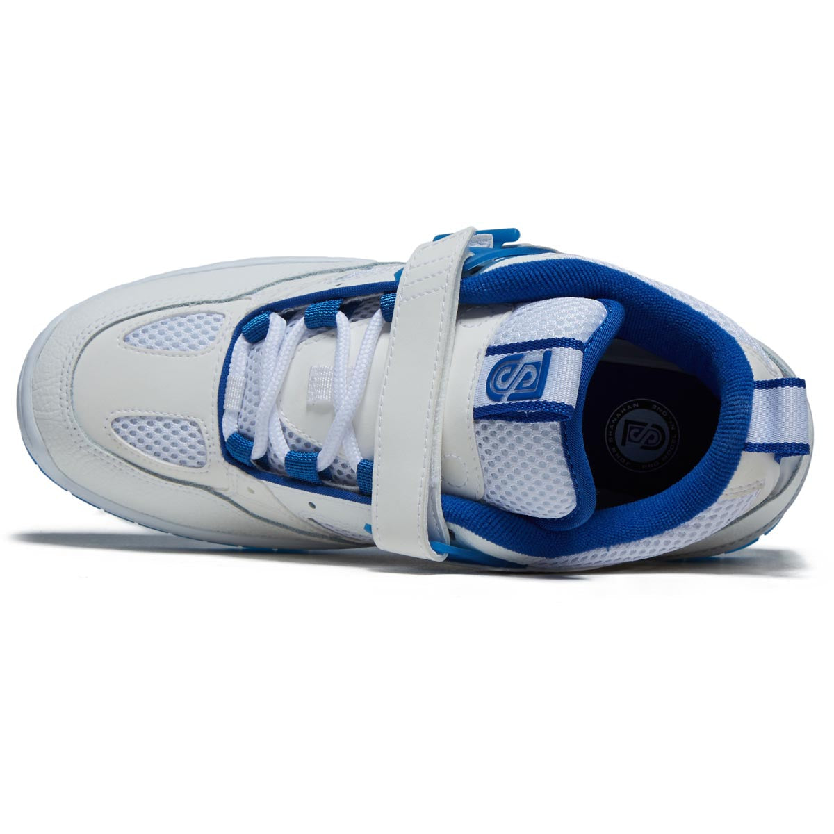 DC JS-1 Shoes - White/Blue image 3