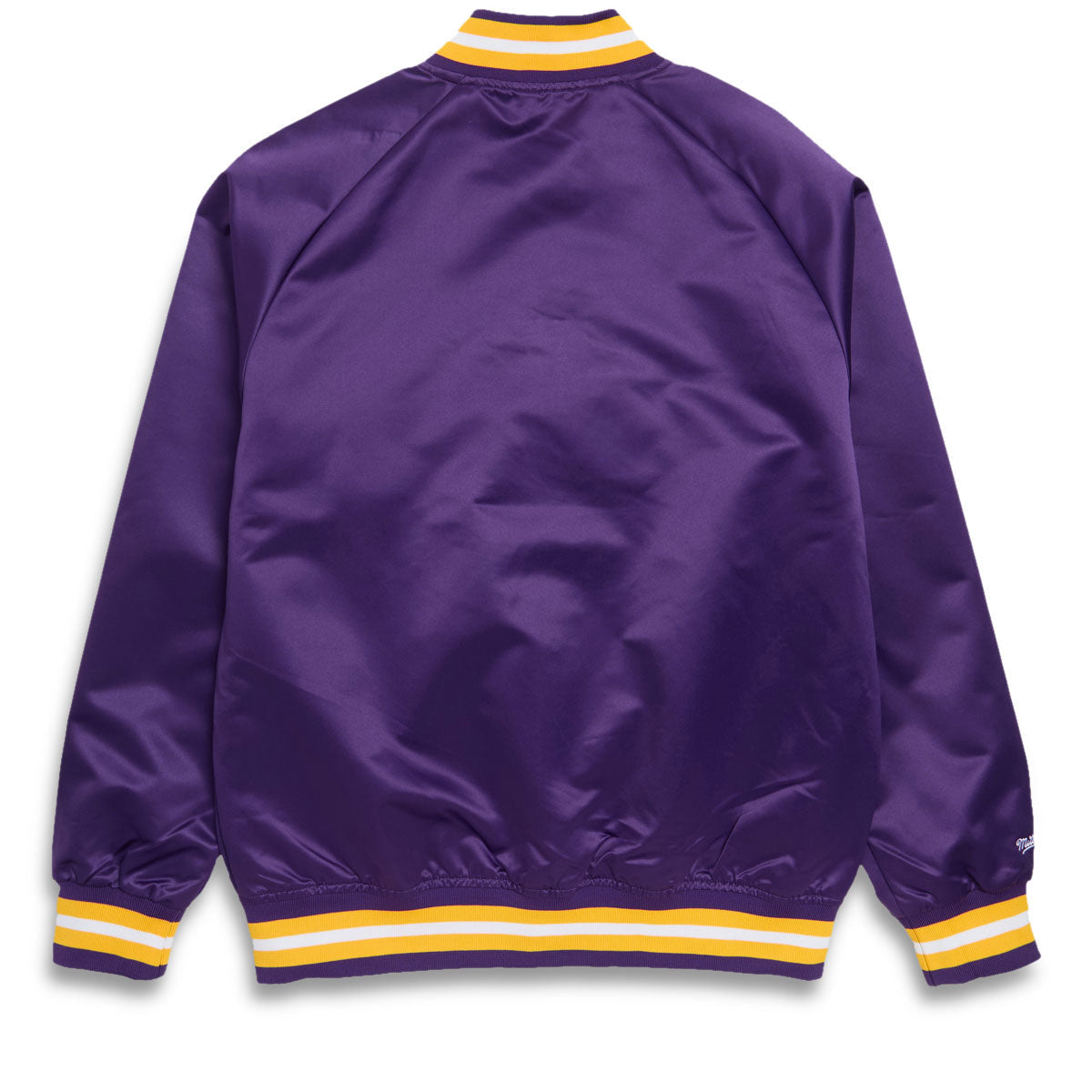 Mitchell & Ness x NBA Lakers Satin Jacket - Purple image 2