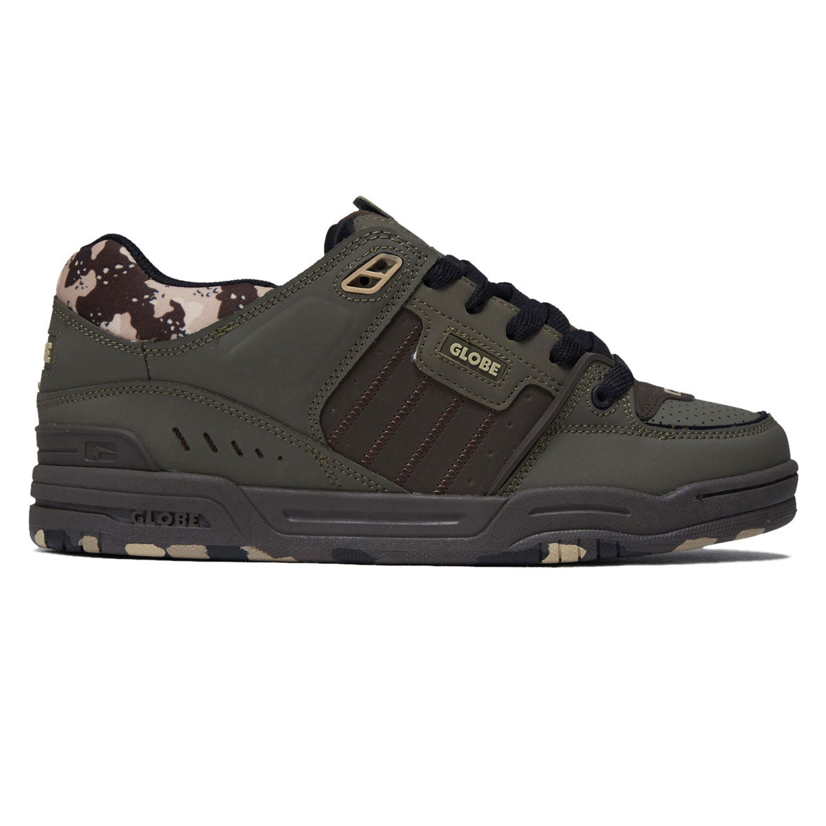 Globe Fusion Shoes - Mud/Camo image 1