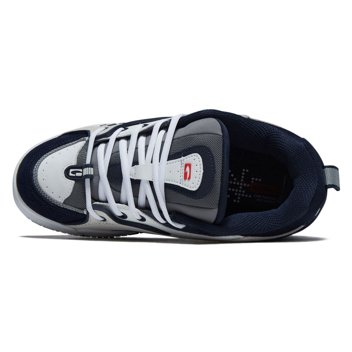 Globe CT 4 Shoes - White/Navy image 3