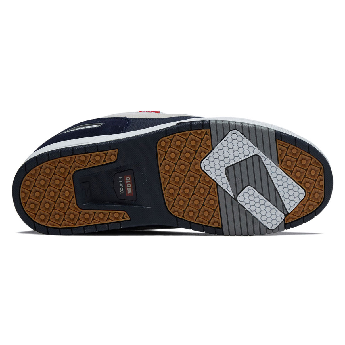 Globe CT 4 Shoes - White/Navy image 4