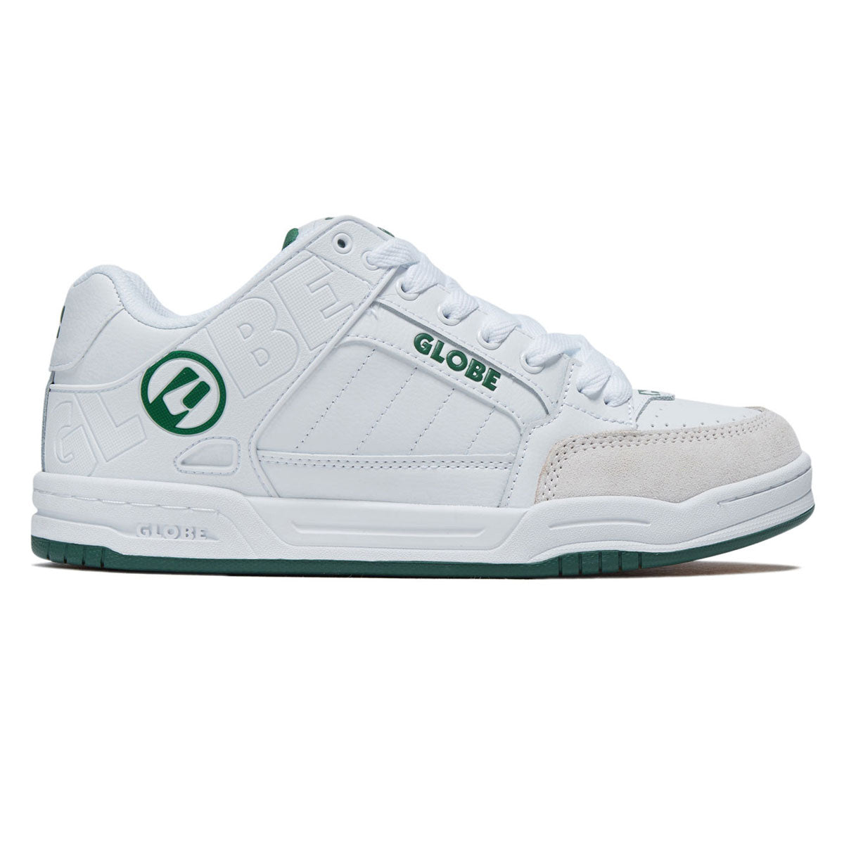 Globe Tilt Shoes - White/Green image 1
