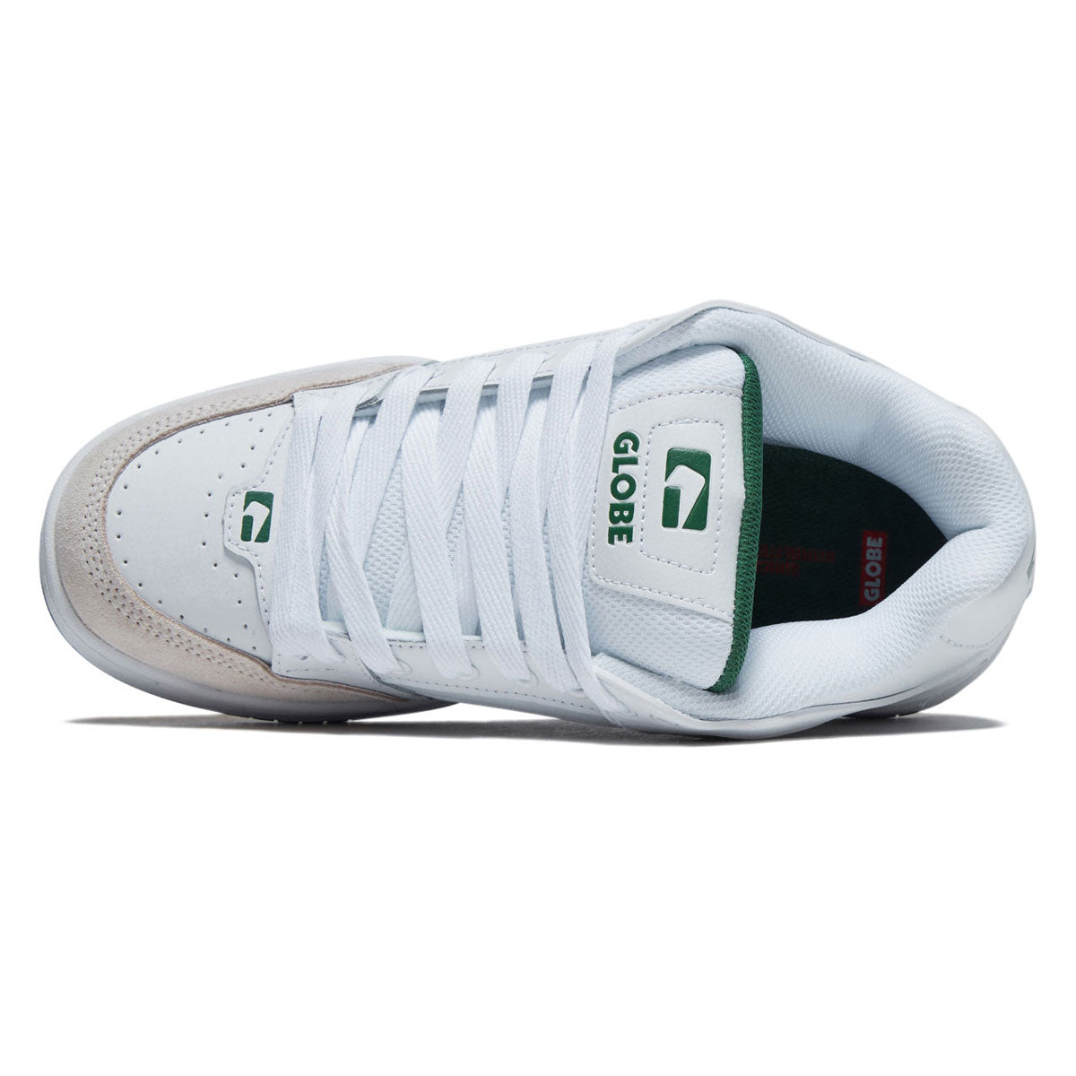 Globe Tilt Shoes - White/Green image 3