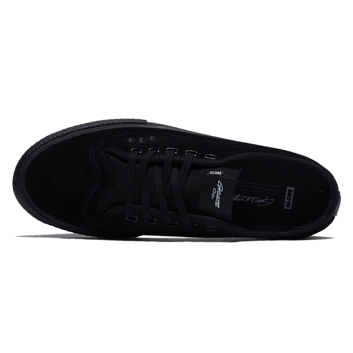 Globe Gillette Shoes - Black/Suede/Black image 3