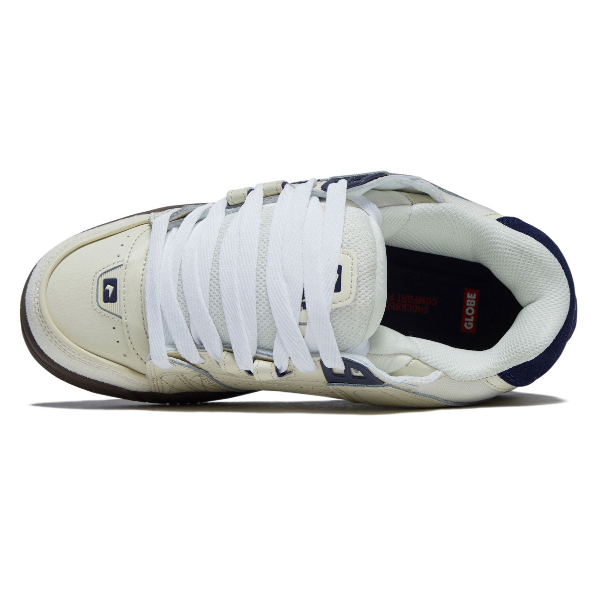 Globe Sabre Shoes - Antique White/Blue image 3