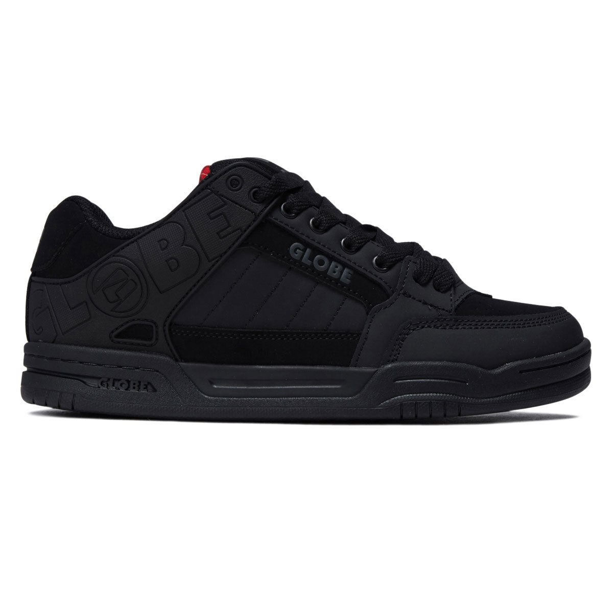 Globe Tilt Shoes - Black/Red/Tartan image 1