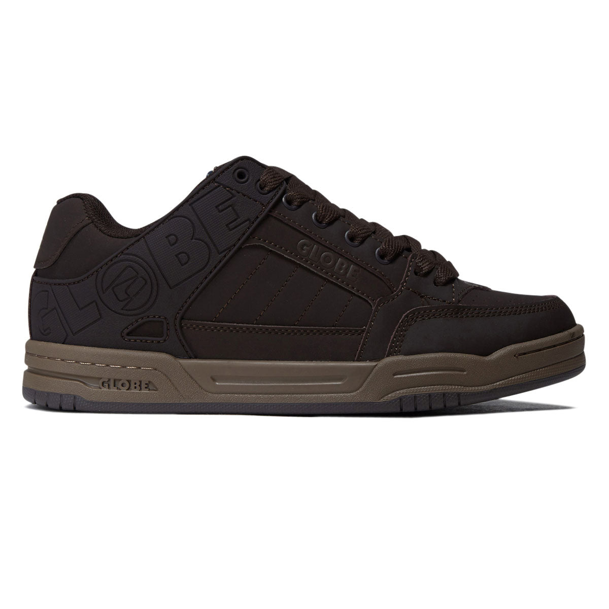 Globe Tilt Shoes - Brown/Blue/Tartan image 1