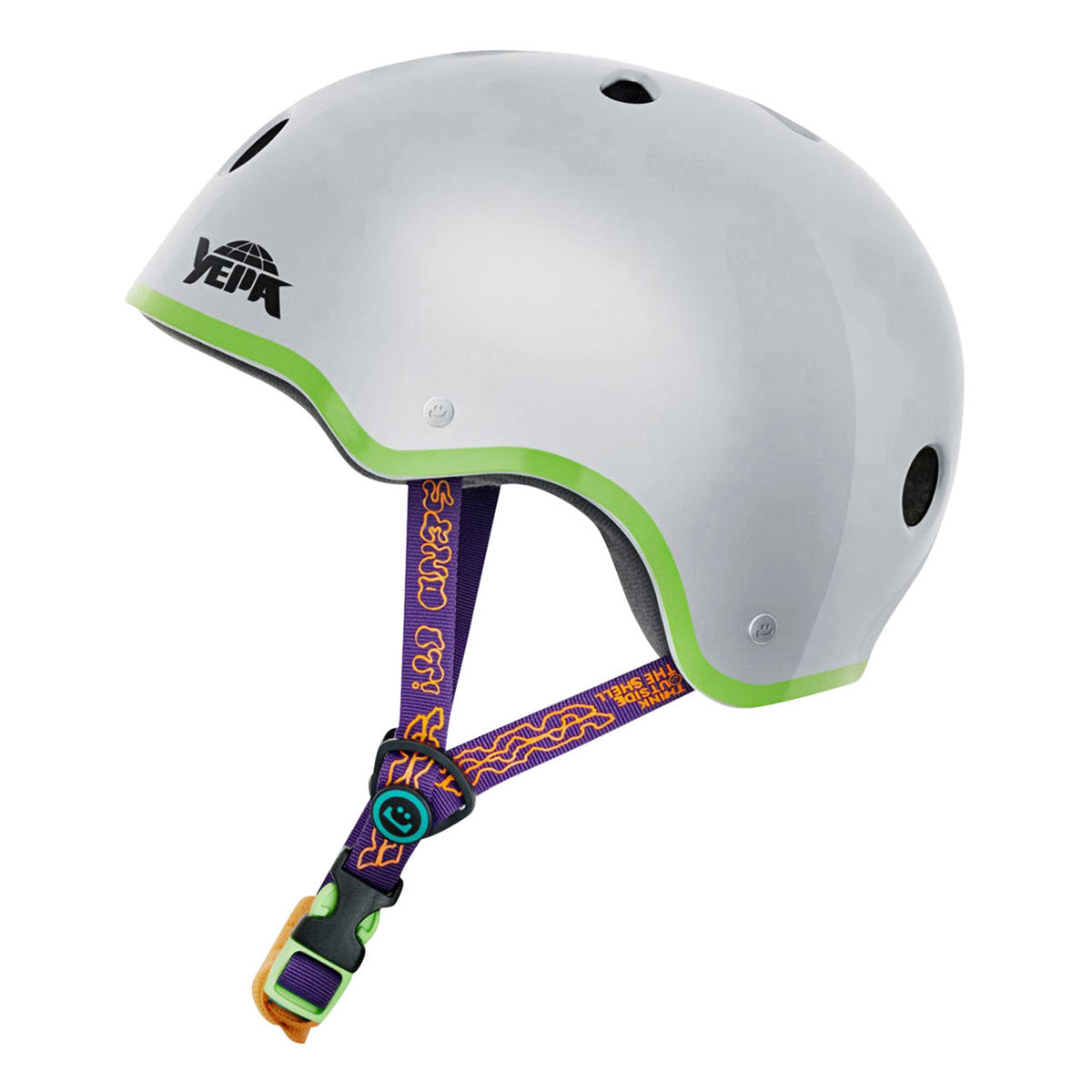 Yepa T-Shell Plus Helmet - Static Grey/Glitch image 4