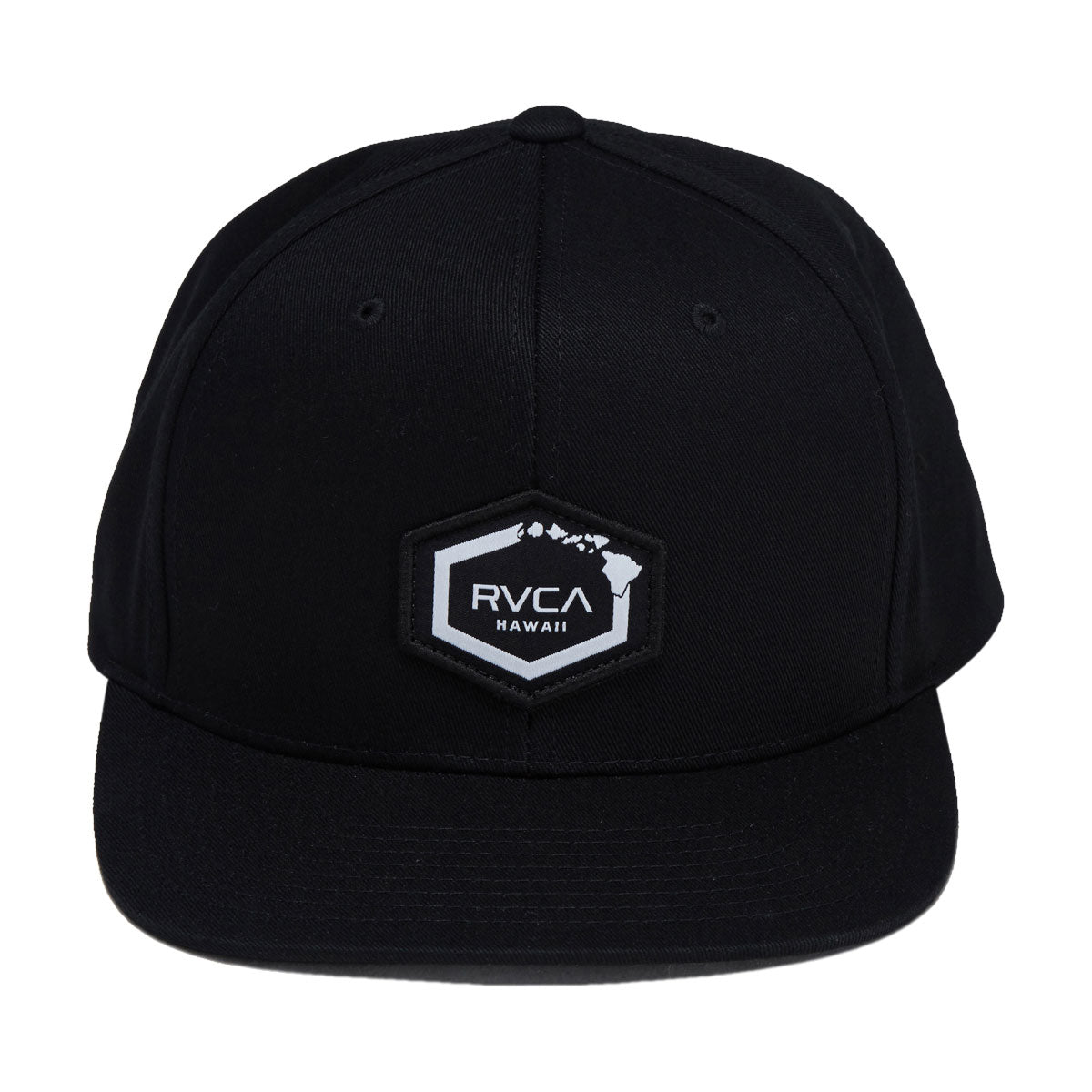 RVCA Island Hex Snapback Hat - Black image 5