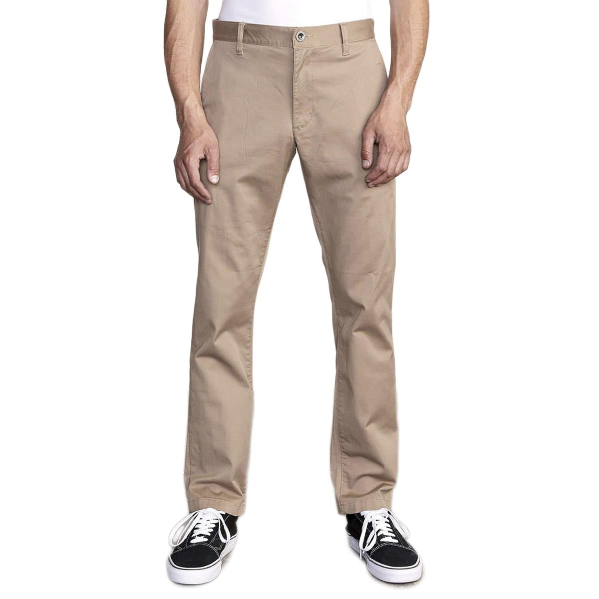 RVCA The Weekend Stretch Pants - Dark Khaki 2 image 1