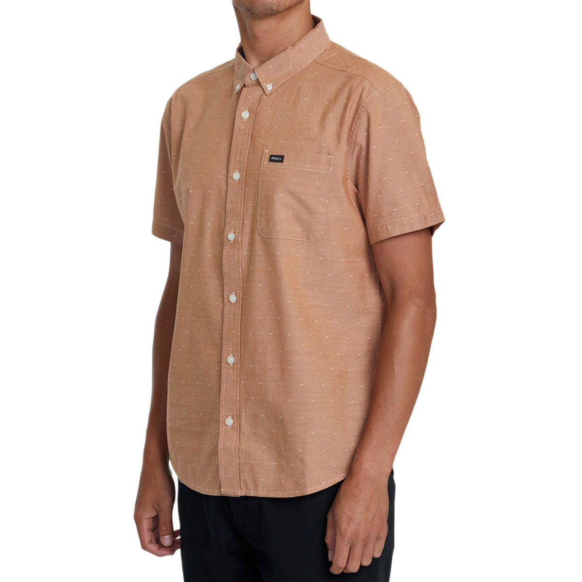 RVCA Thatll Do Dobby Shirt - Adobe image 4