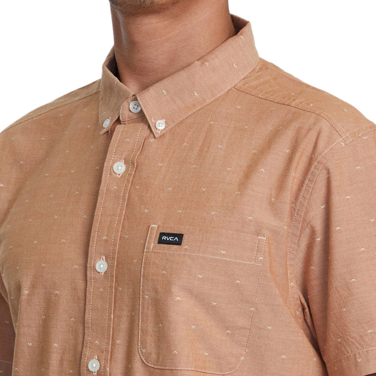 RVCA Thatll Do Dobby Shirt - Adobe image 5