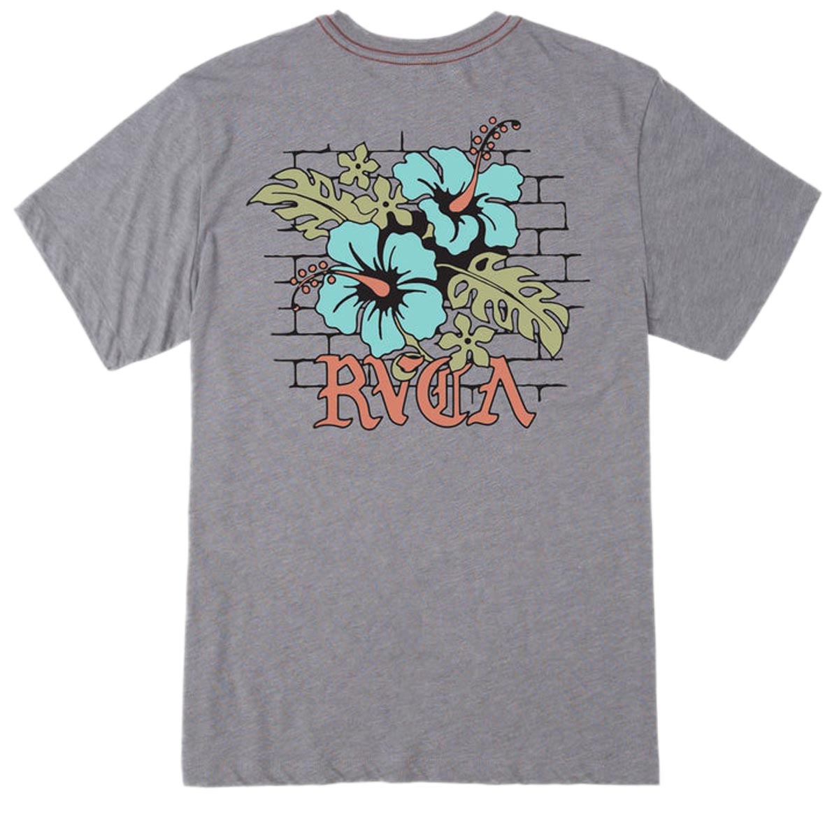 RVCA Floral Park T-Shirt - Smoke image 1