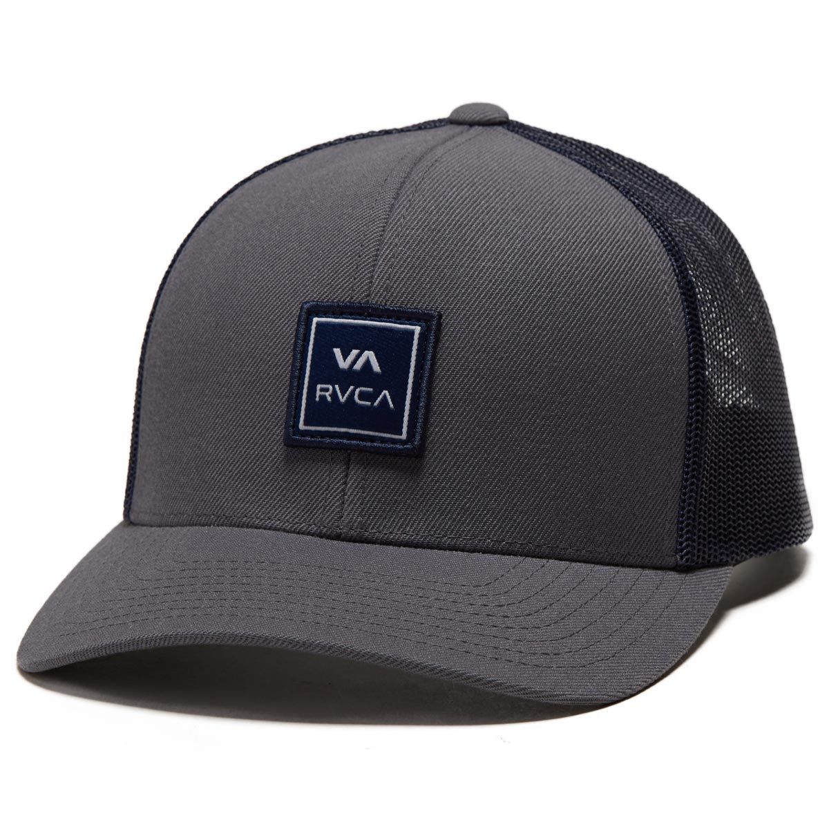 RVCA Va Station Trucker Hat - Grey/Navy image 1
