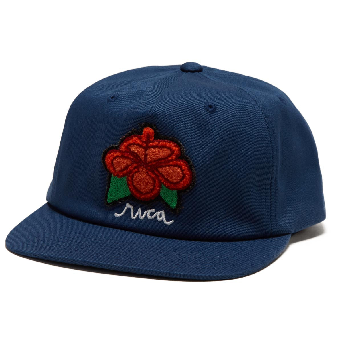 RVCA Oblow Snapback Hat - Slate Blue image 1