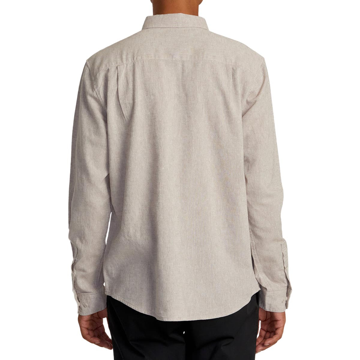 RVCA Neps Long Sleeve Shirt - Washed Grey image 2