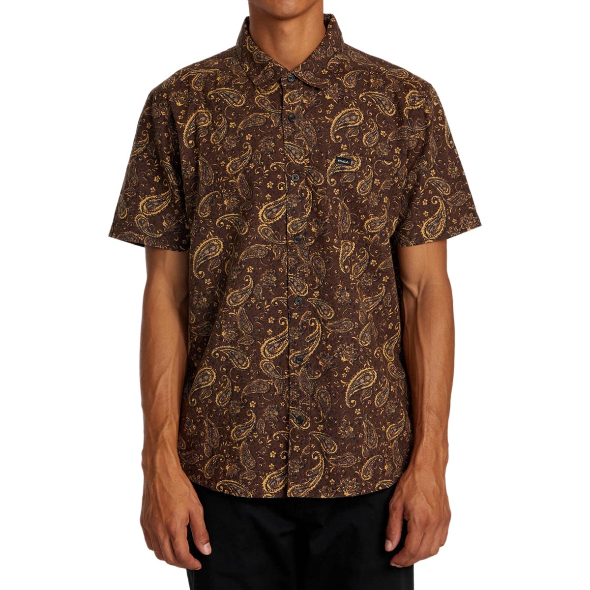 RVCA Rvgazi Shirt - Chocolate image 1