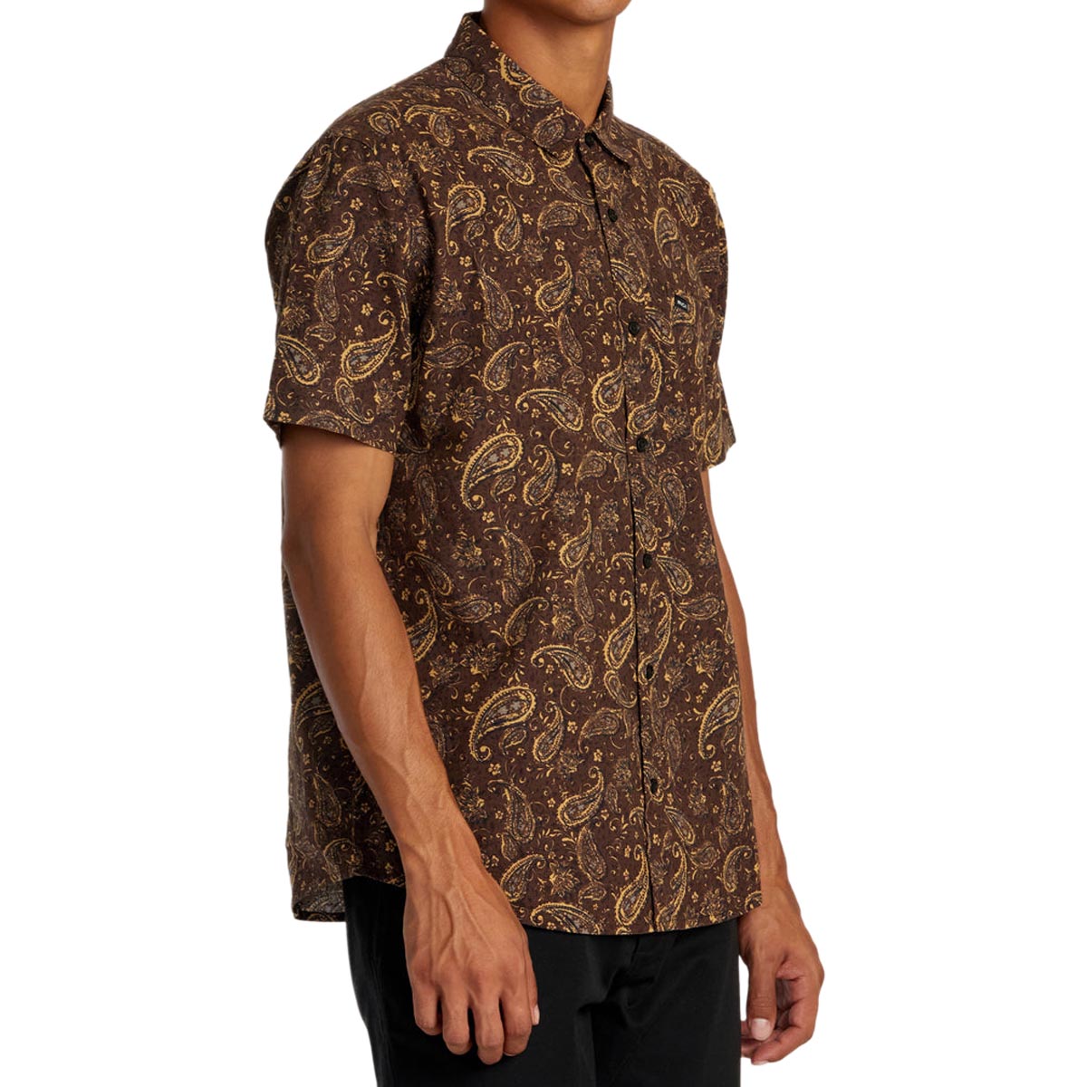 RVCA Rvgazi Shirt - Chocolate image 4