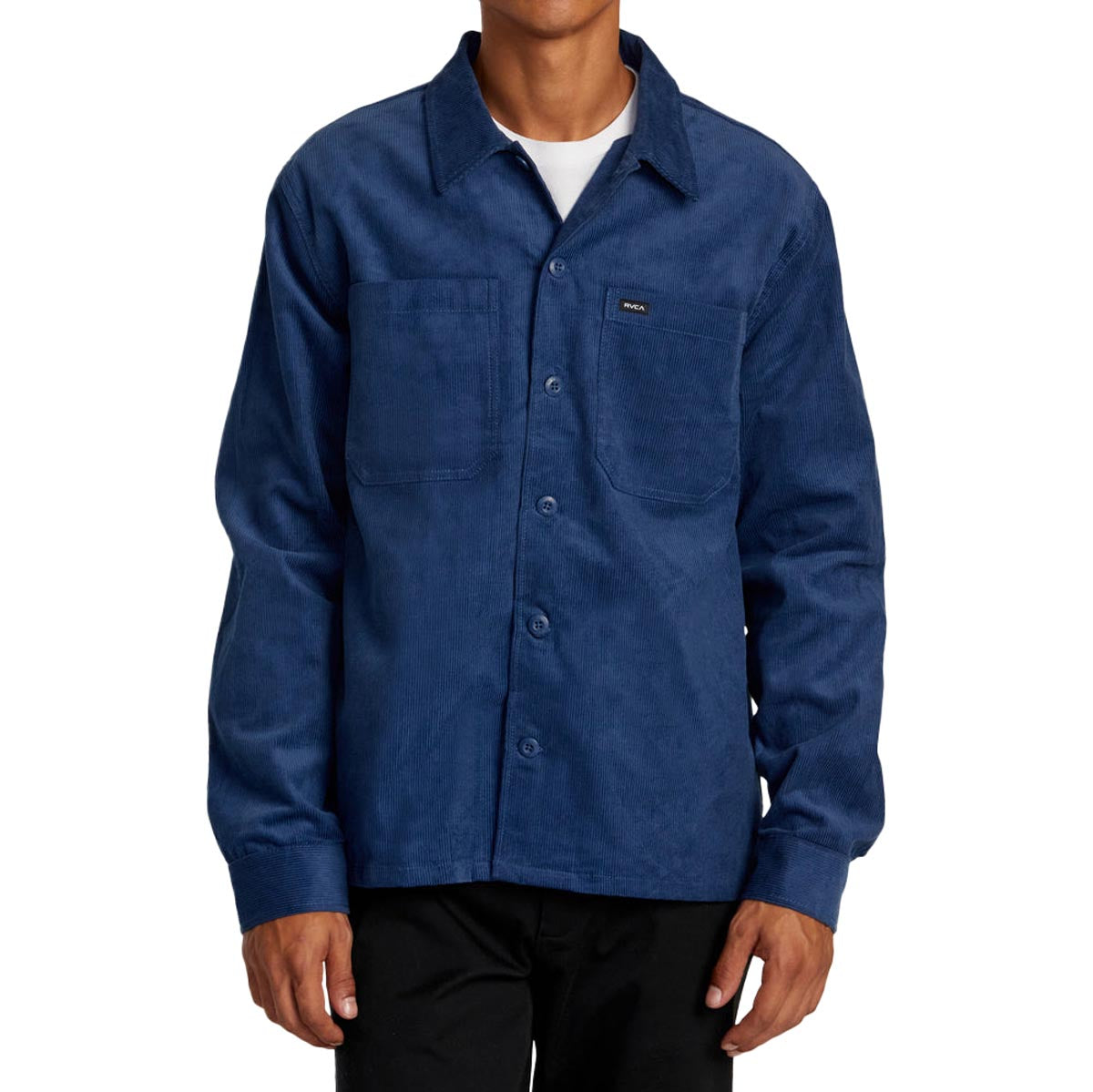 RVCA Americana Corduroy Over Jacket - Dark Denim image 1