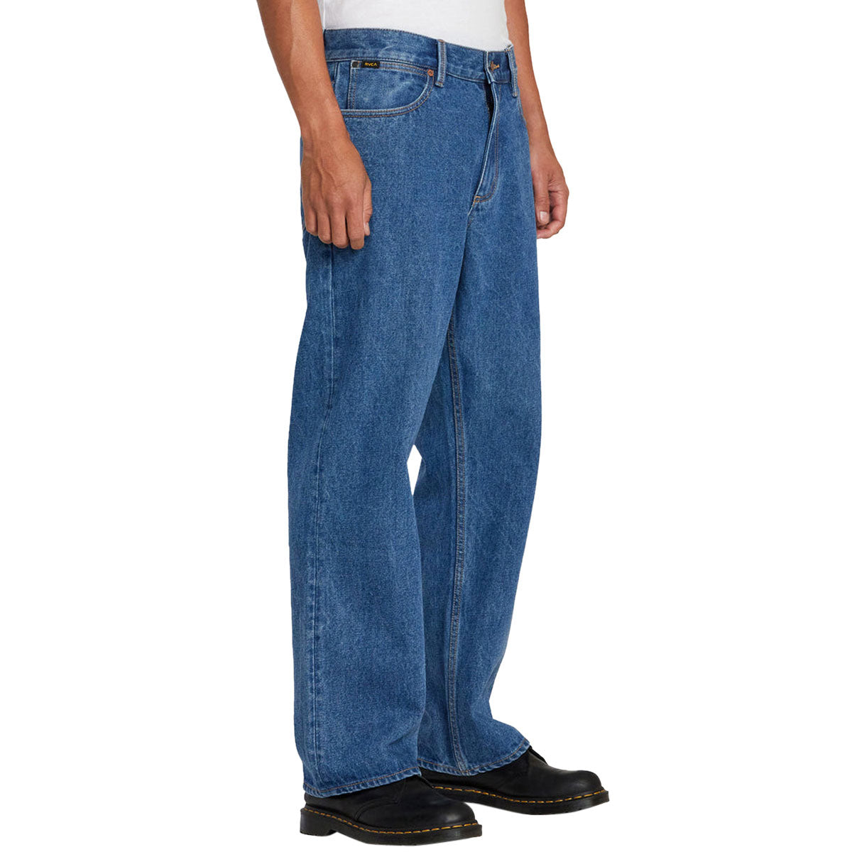 RVCA Americana Dayshift Denim Pants - Blue Collar image 4