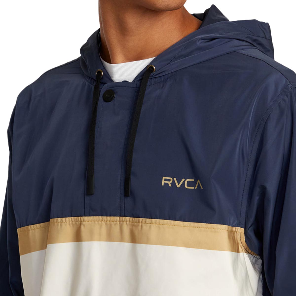 RVCA Meyer II Packable Anorak Jacket - Moody Blue image 4