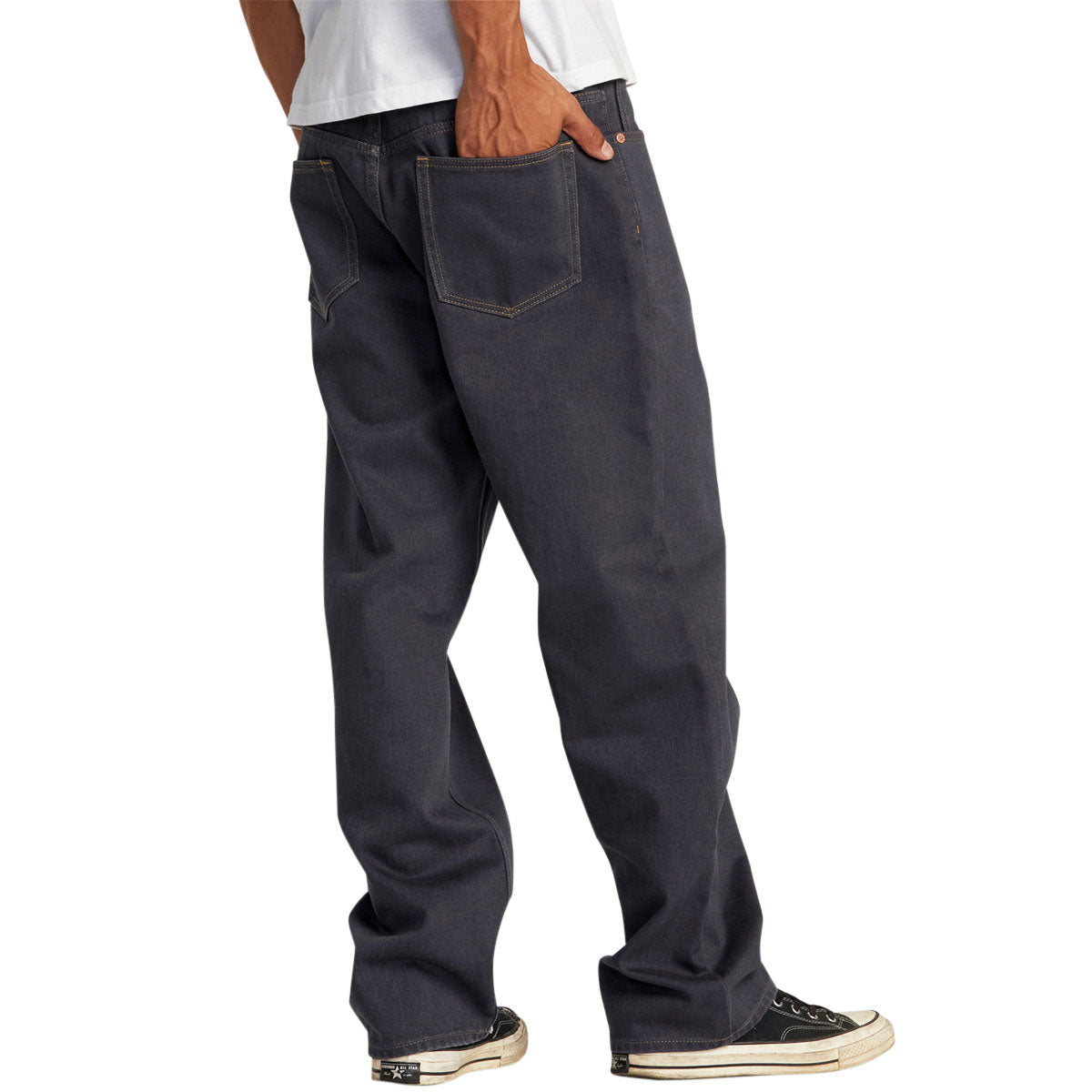 RVCA Skate Denim Pants - Garage Blue image 4