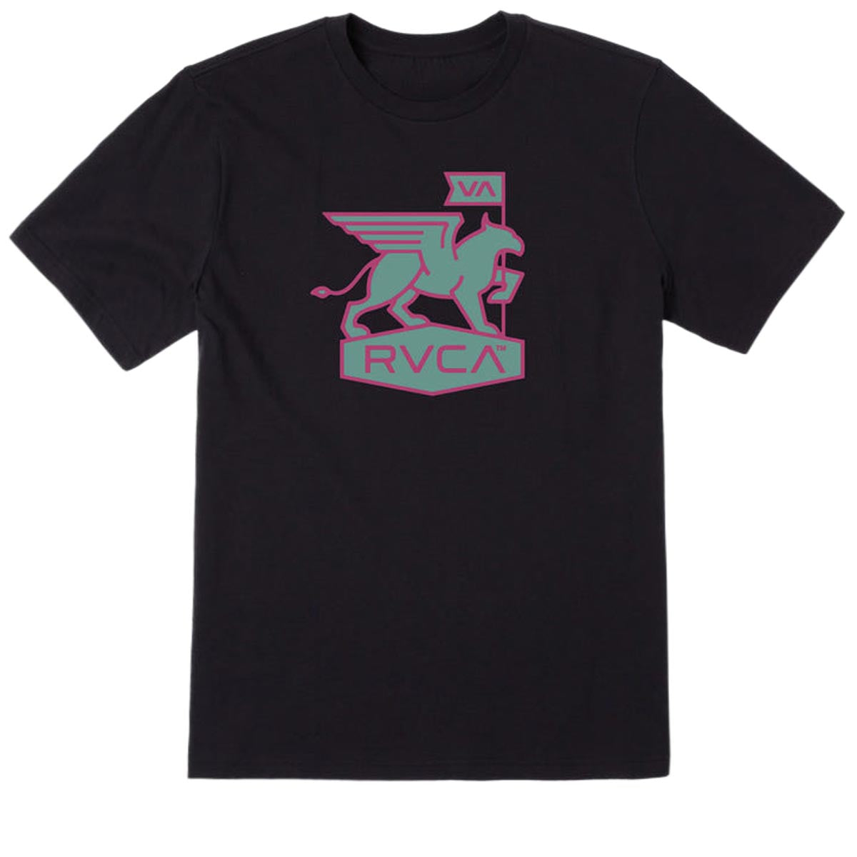 RVCA Griffin Park T-Shirt - Black image 1