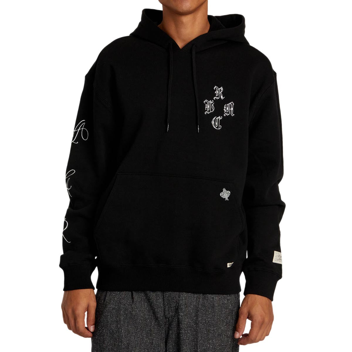 RVCA Chefs Kiss Hoodie - Black image 1