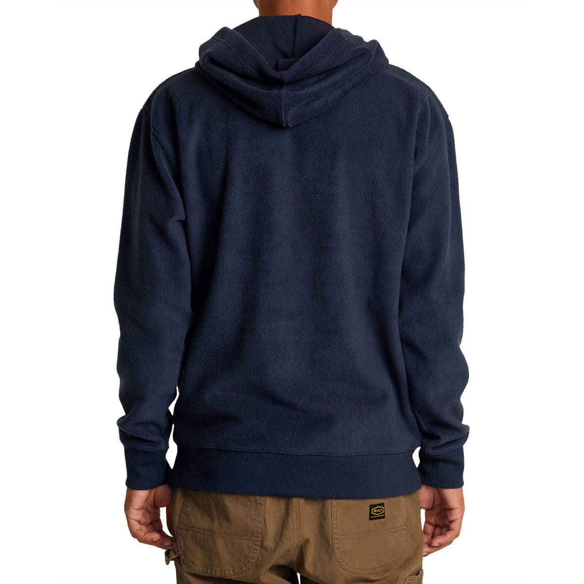 RVCA Griffin Fleece Hoodie - Moody Blue image 2