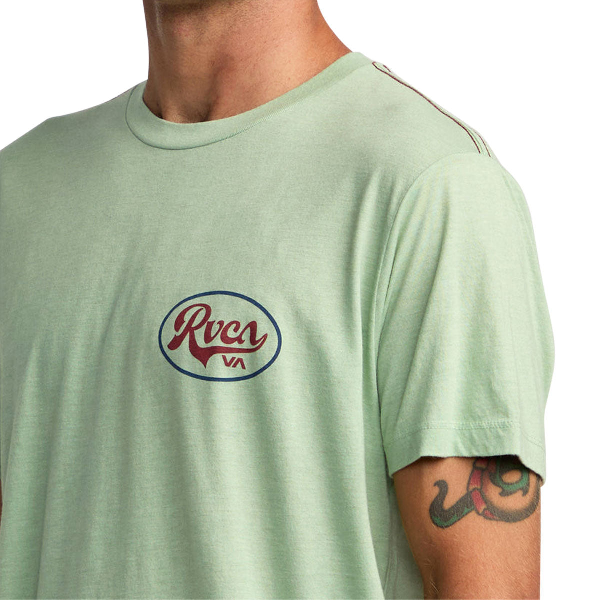 RVCA Prowl T-Shirt - Granite Green image 5