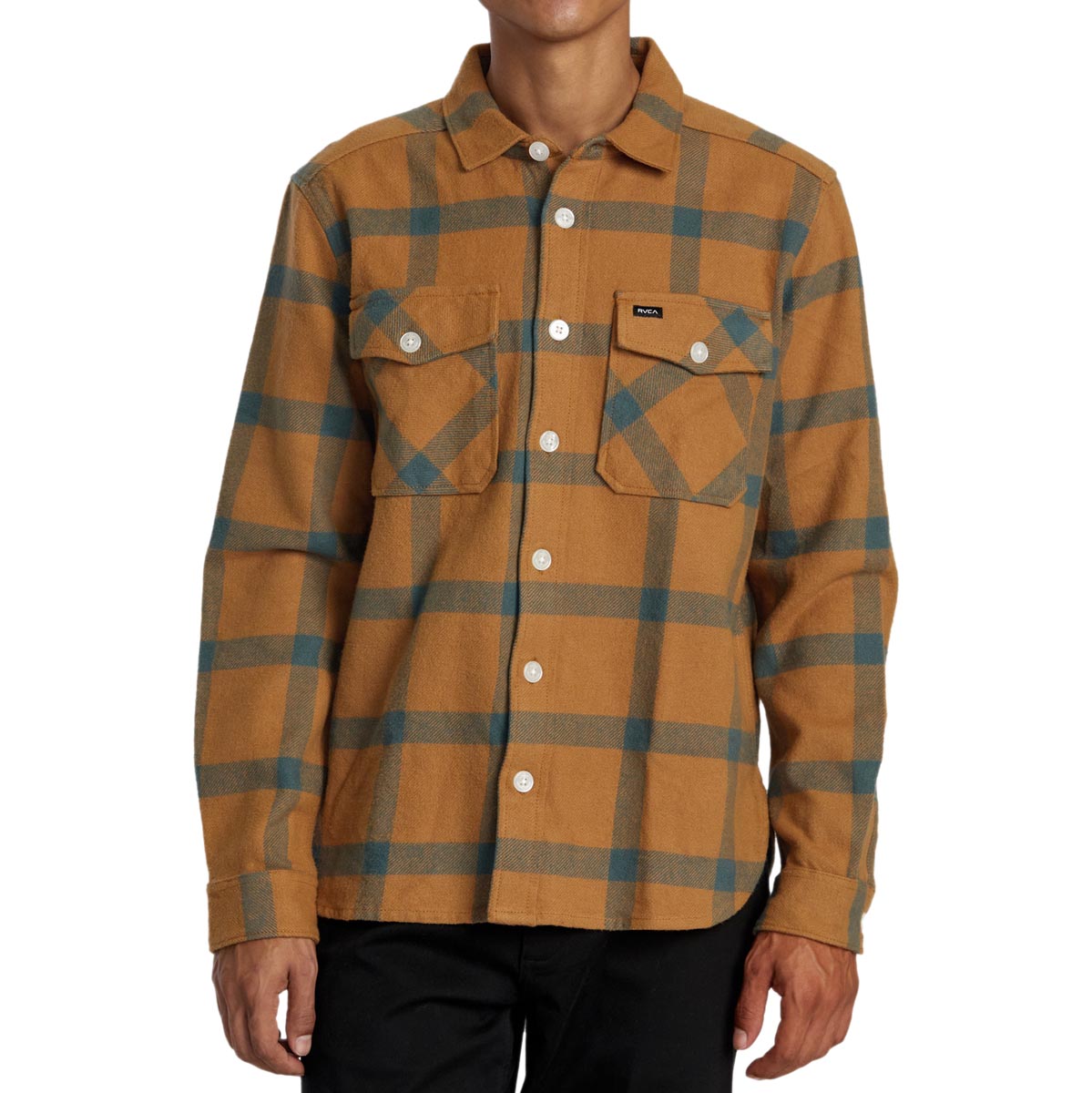 RVCA Va Cpo Shirt - Camel image 1