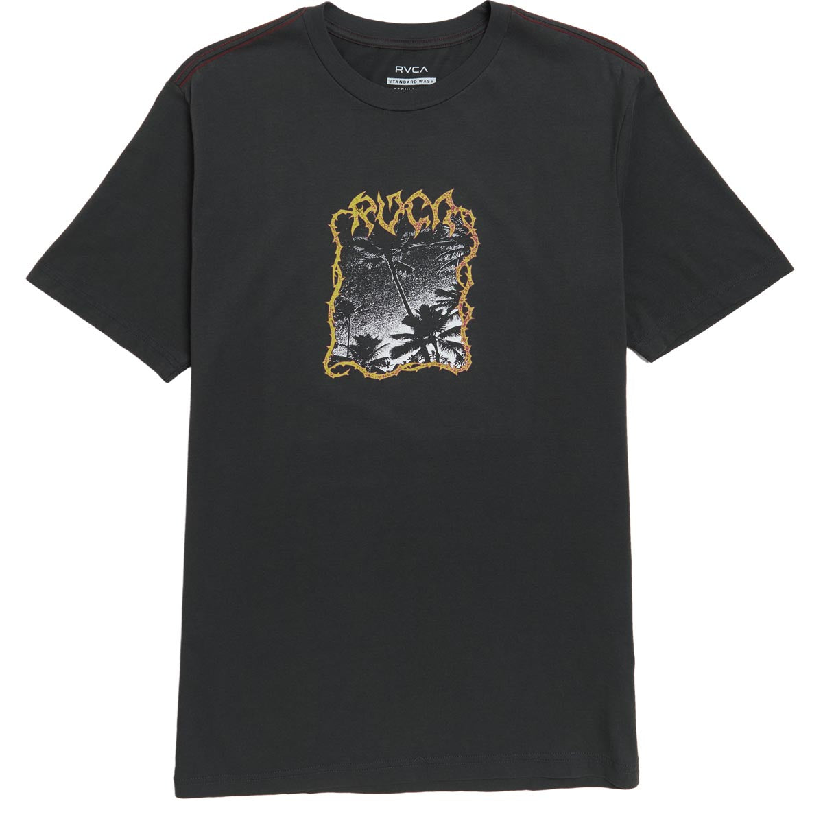 RVCA Barbed T-Shirt - Pirate Black image 1