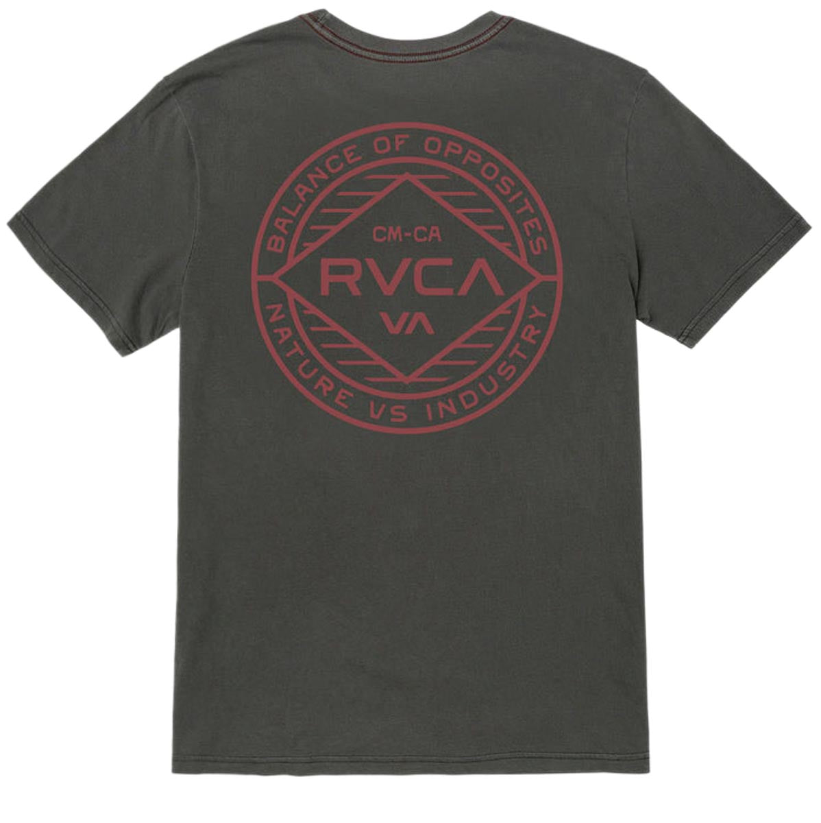 RVCA Wordmark T-Shirt - Pirate Black image 2