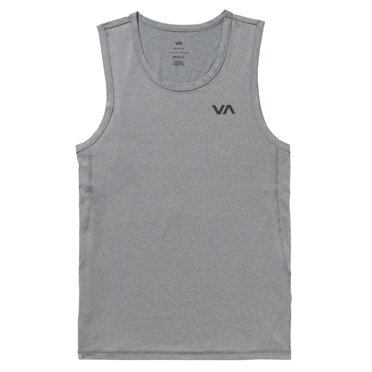 RVCA Sport VentSleeveless Tank Top - Heather Grey image 1