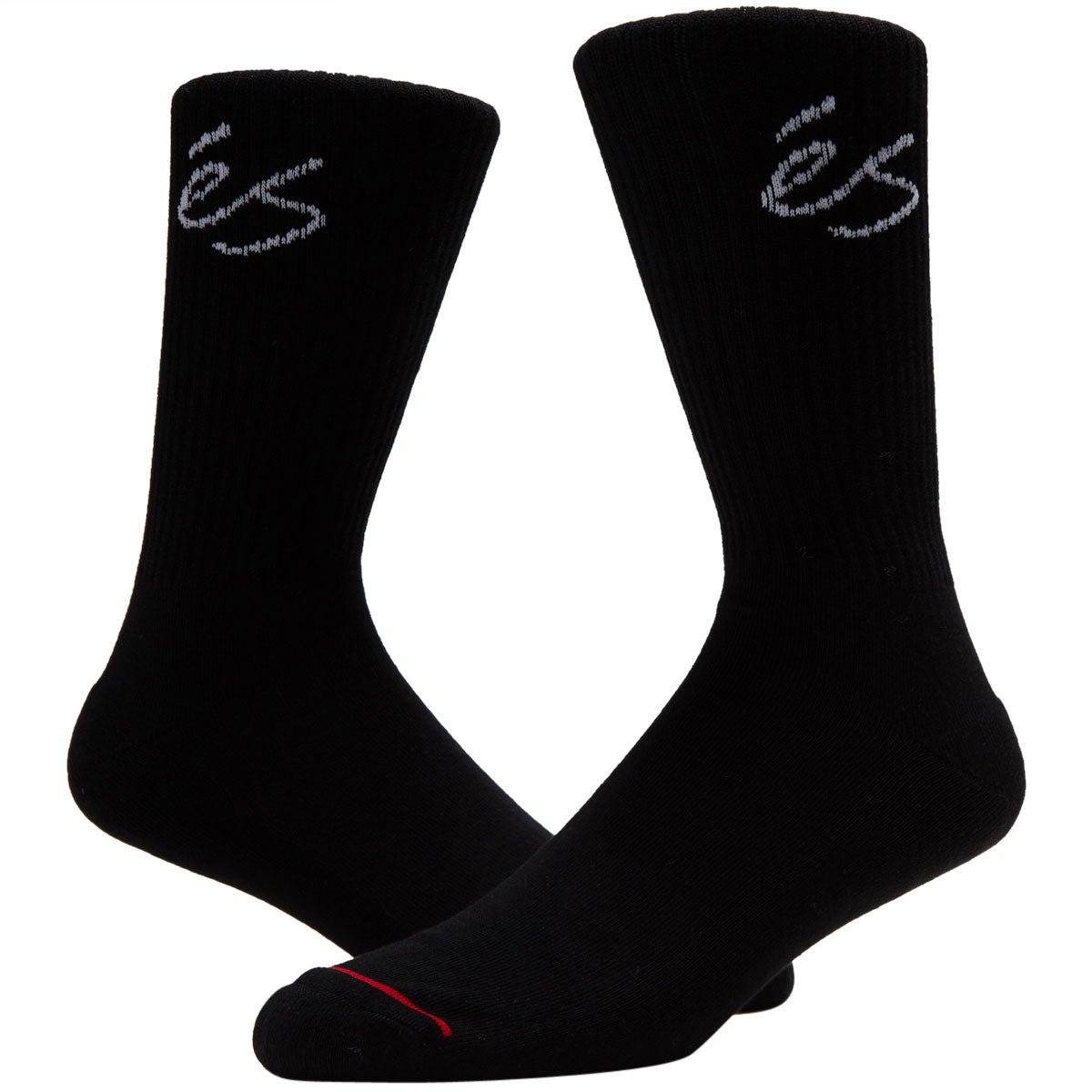 eS Script Crew Socks - Black image 2